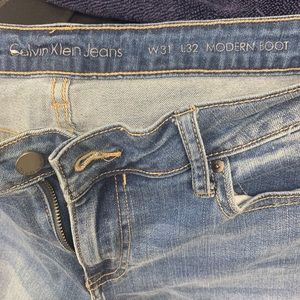 Calvin Klein modern bootcut jeans